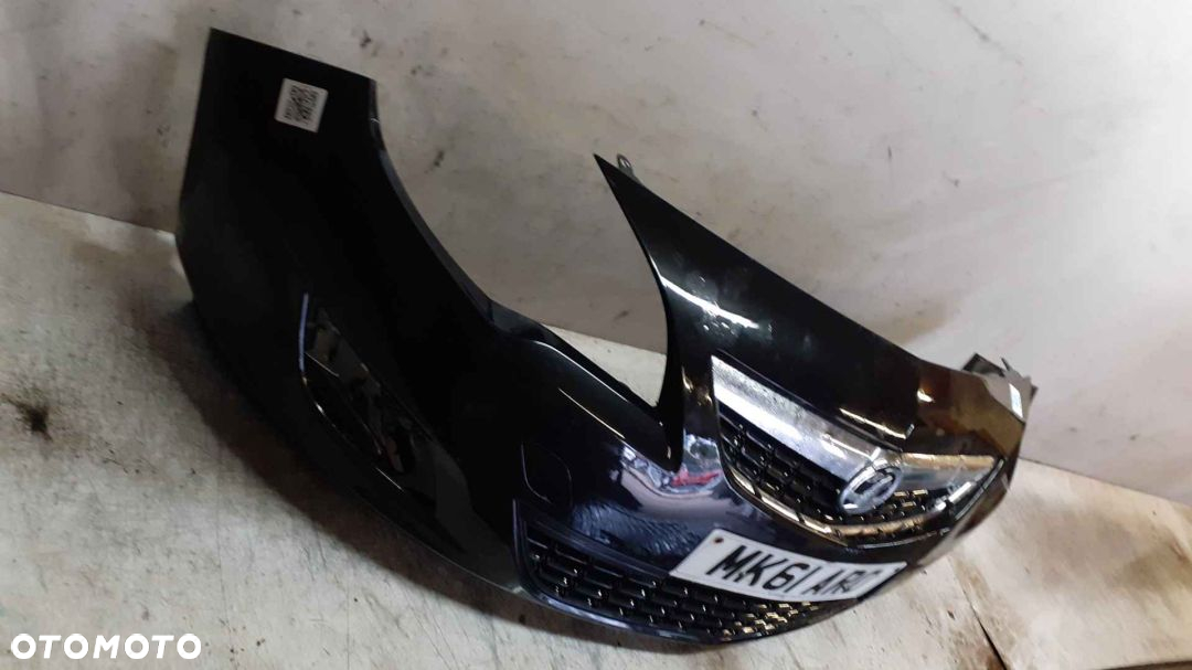 ! ZDERZAK PRZÓD PRZEDNI DO OPEL ASTRA J 4 IV + GRILL + HALOGENY KOD KOLOR Z22C CZARNY - 4
