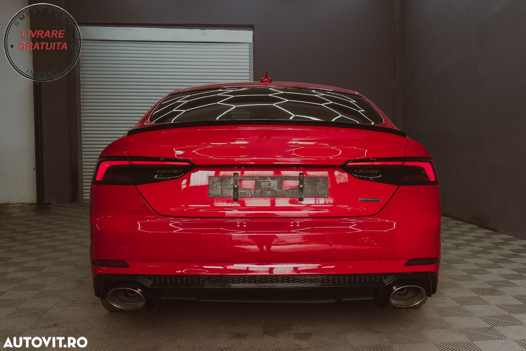 Ornamente Evacuare Audi A4 B9 (2016-2019) A5 F5 (2017-2019) Crom- livrare gratuita - 13