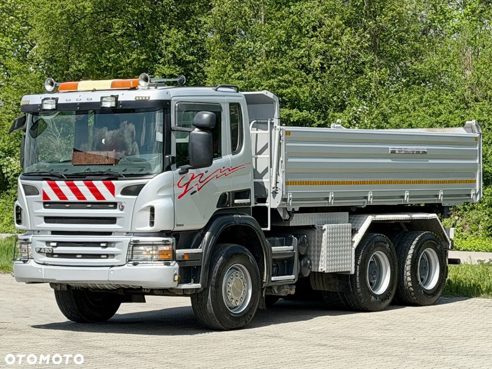 Scania P 420 * WYWROTKA 5,10 m * 6x4 * STAN BDB - 5