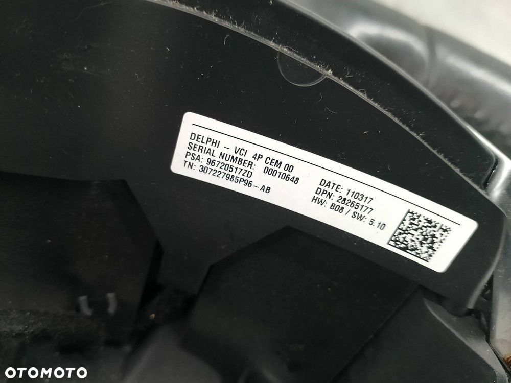 KIEROWNICA DS 4 I 96754519ZD 96720517ZD - 5
