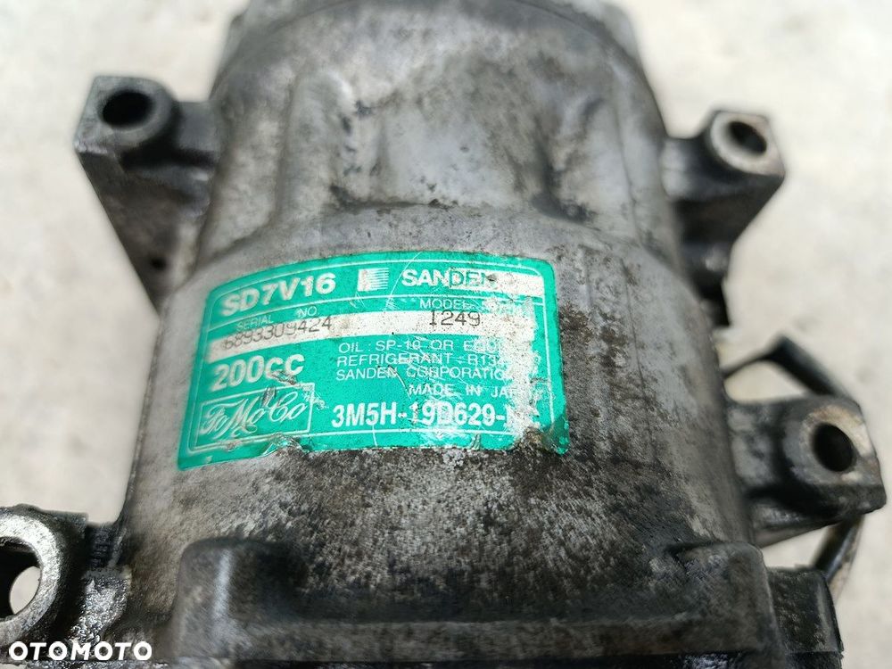 POMPA,SPRĘŻARKA KLIMATYZACJI VOLVO V50 3M5H-19D629-HC  SD7V16  SANDEN 2.0 D - 5