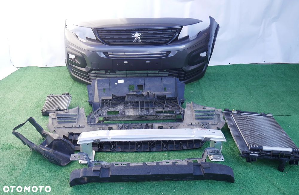 PEUGEOT RIFTER PAS PRZEDNI CHŁODNICE BELKI ZDERZAK - 2