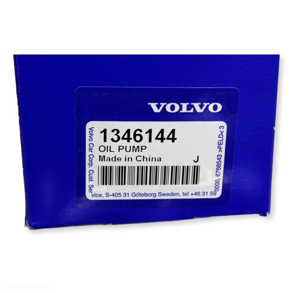 VOLVO 240 740 940 pompa oleju do silników 2l 2.3l turbo OE 1346144 - 2