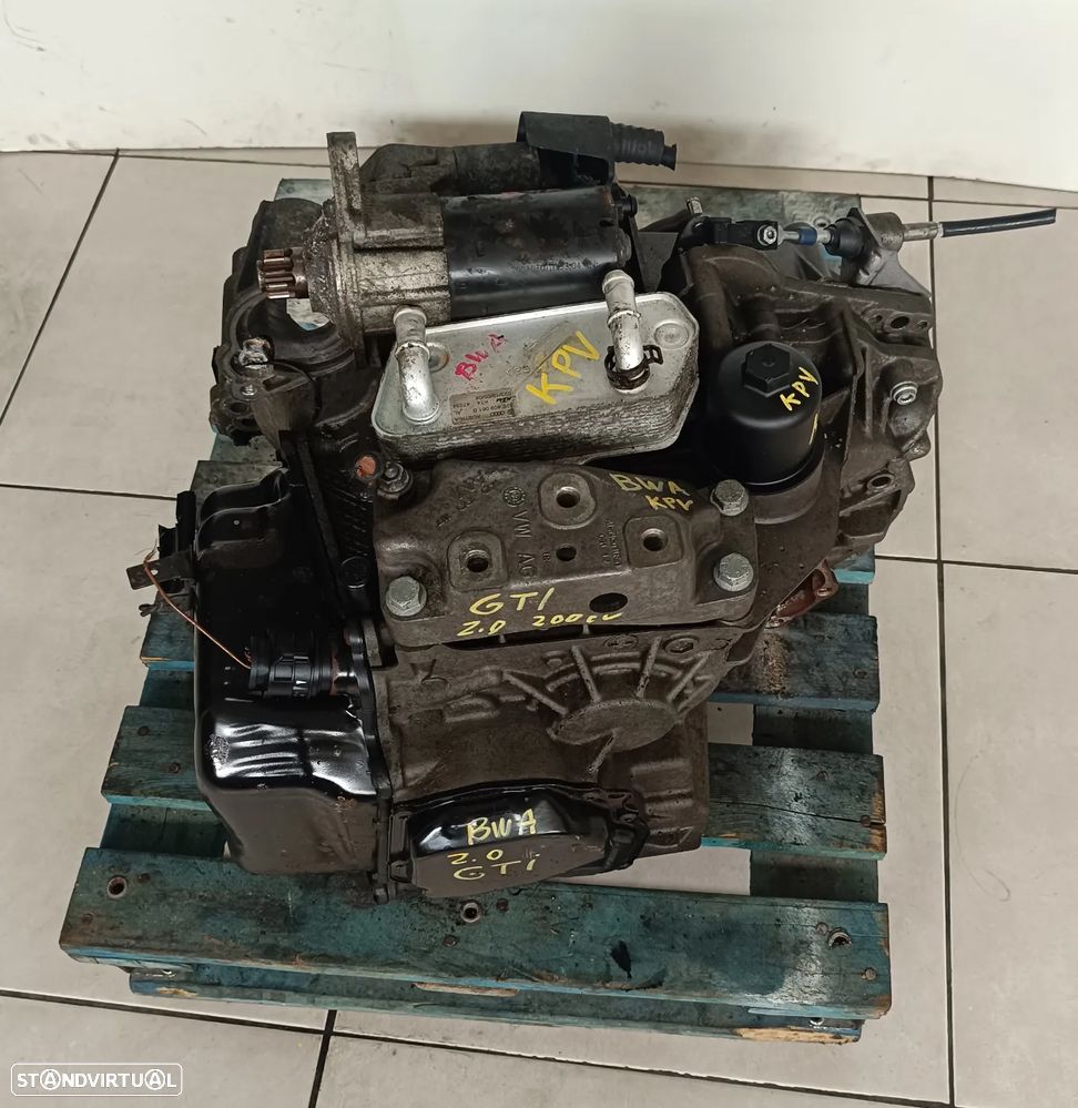 caixa velocidades DSG 6v KPV golf 5 gti - A3 - motor BWA 200cv - 2