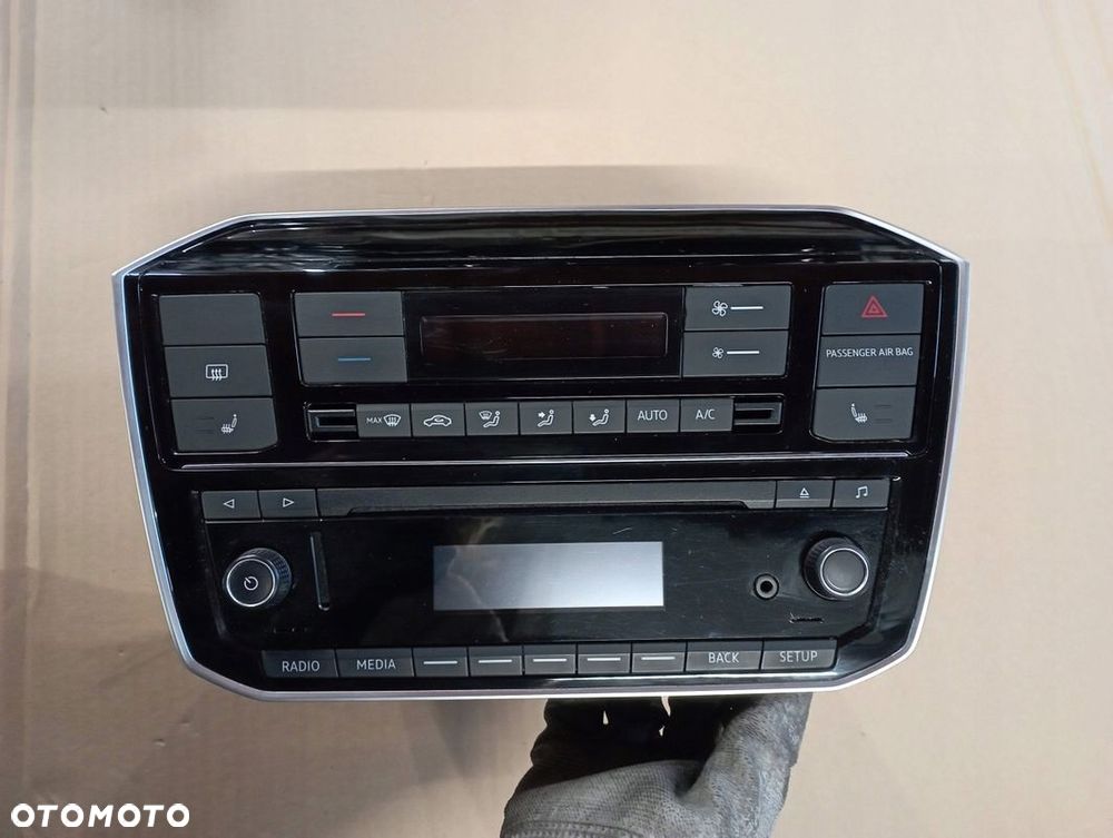 VW UP! RADIO WYŚWIETLACZ PANEL 1S0907044 1S0035867 - 1