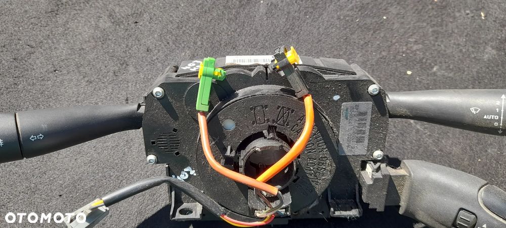 Peugeot 407  Przełącznik zespolony pająk pod kierownicę Taśma zwijak poduszki 96473051xt 203.681 281859 96611303xt 204.134 - 5