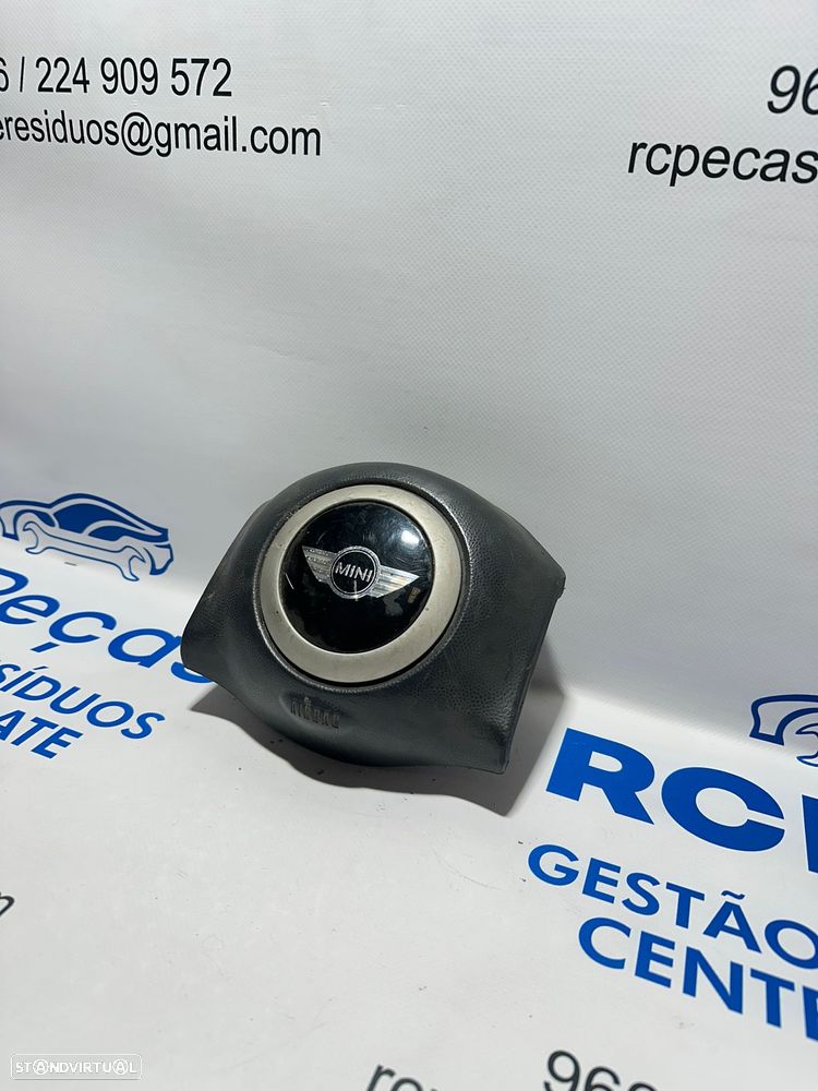 .Airbag Volante 2 Braços BMW Mini Cooper One S D R50 R52 Cabrio R53 6760366 2001 - 2007 - 3