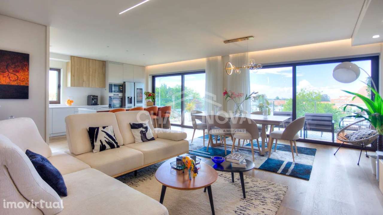 Apartamento de Luxo T3 Totalmente Mobilado com Vista Mar - Grande imagem: 4/28