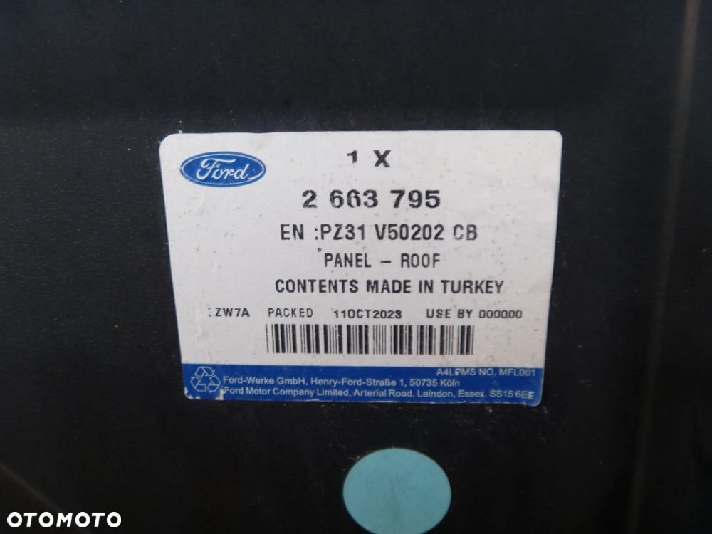 FORD TRANSIT CUSTOM MK2 2023-2025 MASKA SILNIKA ŁADNA - 17