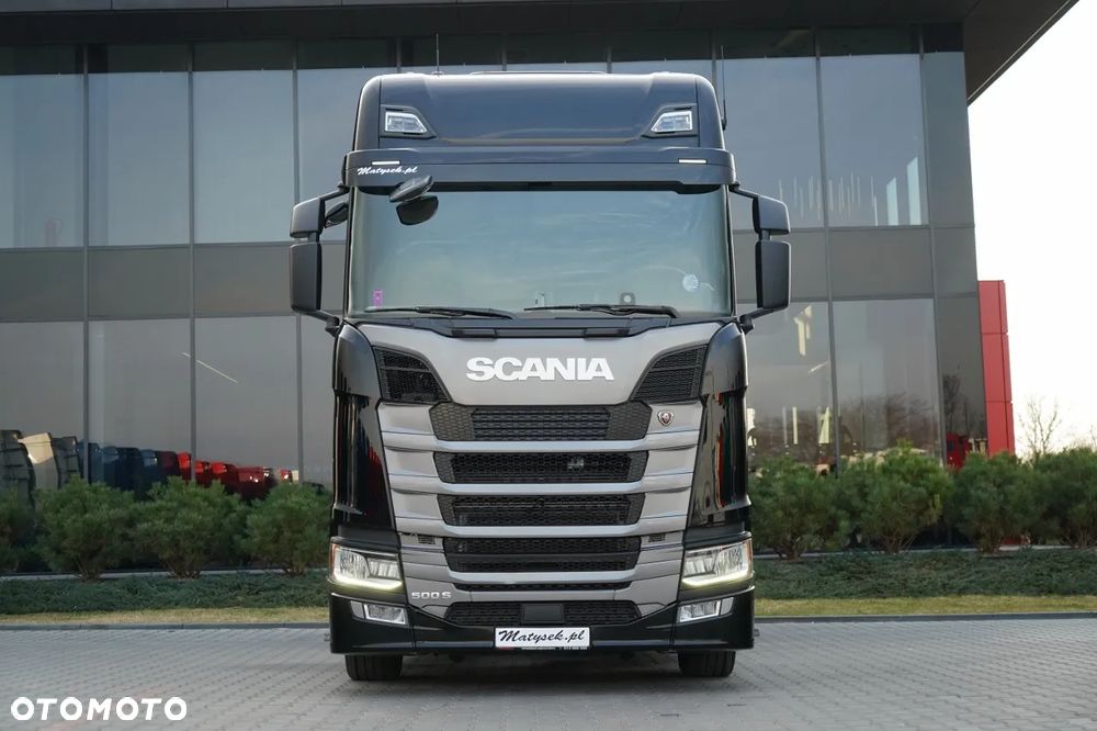 Scania S 500 / RETARDER / LOW DECK / MEGA / BAKI 1 400 L / KLIMA POSTOJOWA / PO ZŁOTYM KONTRAKCIE SERWISOWYM / - 4