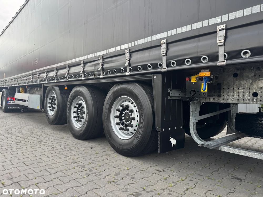 Schmitz Cargobull NACZEPA FIRANKA STANDARD, XL, SAF, DACH I OŚ PODNOSZONE, 2023 ROK - 9