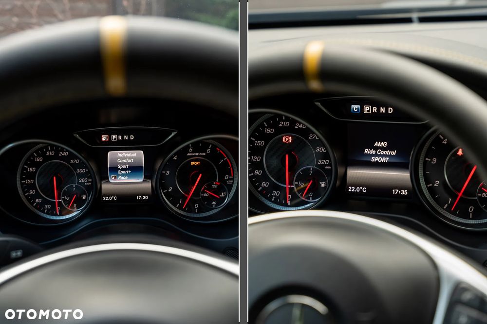 Mercedes-Benz Klasa A AMG 45 4Matic AMG Speedshift 7G-DCT Yellow Night Edition - 28