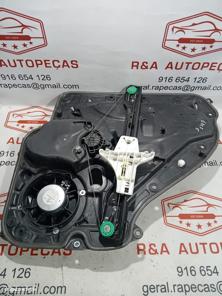 Elevador Trás Esquerdo VW Golf VI 6 5K4839755 5K4839461 Original