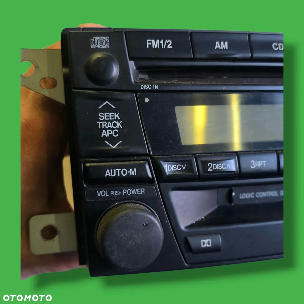 ORYGINALNE RADIO CD KASETA CLARION 2195 MAZDA PREMACY MIATA MX5 323 626 MPV - 2