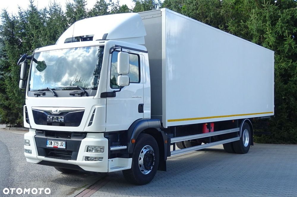 MAN TGM 18.290 Euro 6 kontener firanka 20 pal Sprowadzony klima - 25