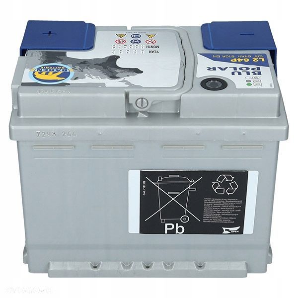 Akumulator Baren Blu Polar 12V 64Ah 610A P - 6