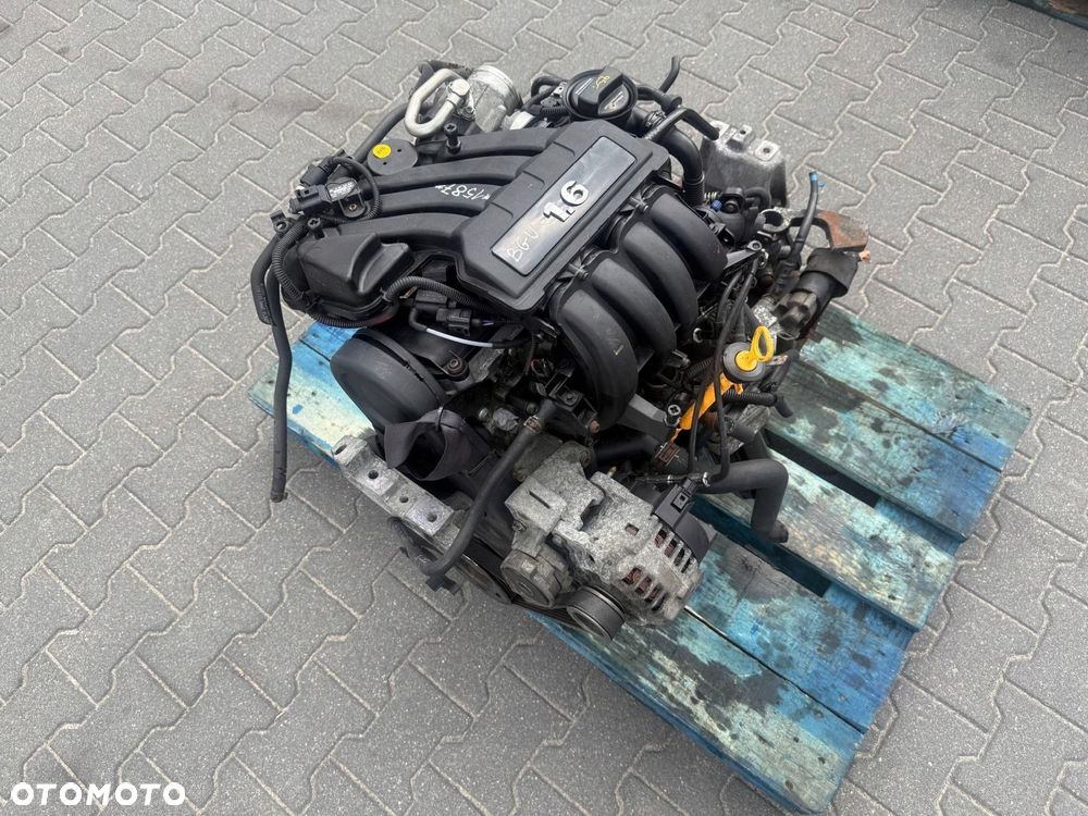 SILNIK KOMPLETNY 1.6 8V BGU SKRZYNIA BIEGÓW FZT VW GOLF V 2008 - 1