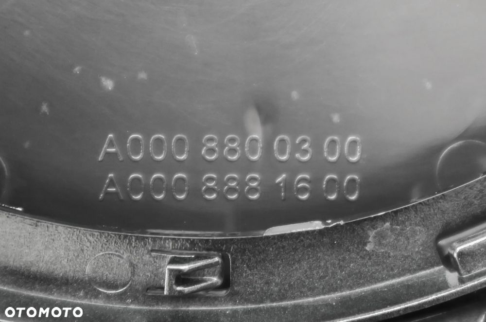 MERCEDES GLC X253 A253 Lift 2019 - atrapa listwa grill LOGO ORYGINAŁ OE - 5