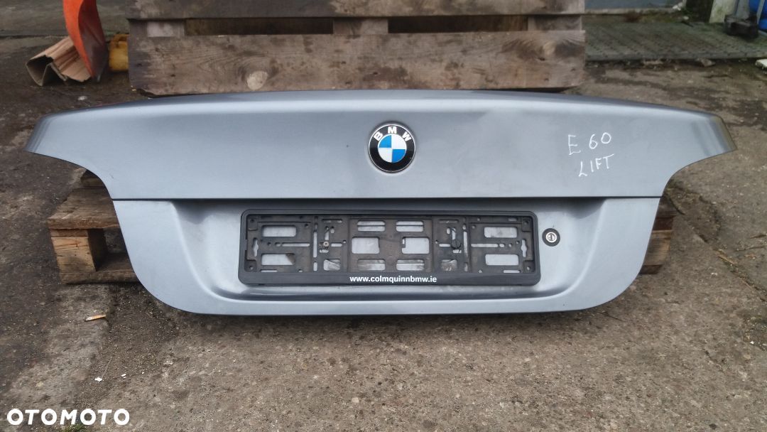 KLAPA BAGAŻNIKA BMW E60 LIFT SPACEGRAU - 1