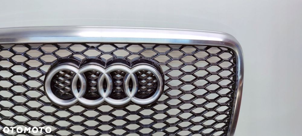 GRILL ATRAPA CHŁODNICY RADAR AUDI RS6 A6 C6 4F0853651AL 4F0853651AM - 3