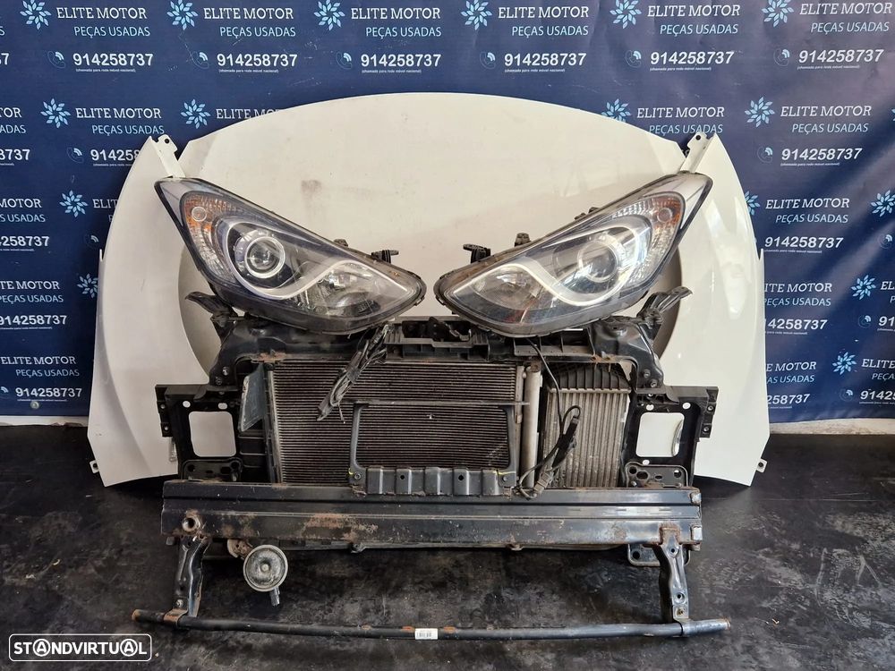 Frente completa usada HYUNDAI I30 2015 1.6 CRDI capot parachoques guardalamas oticas - 7