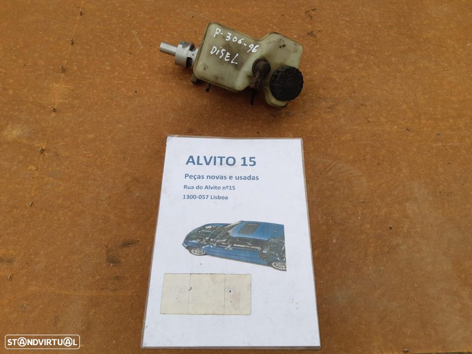 bomba central  dos travões  peugeot 306  1996 - 1