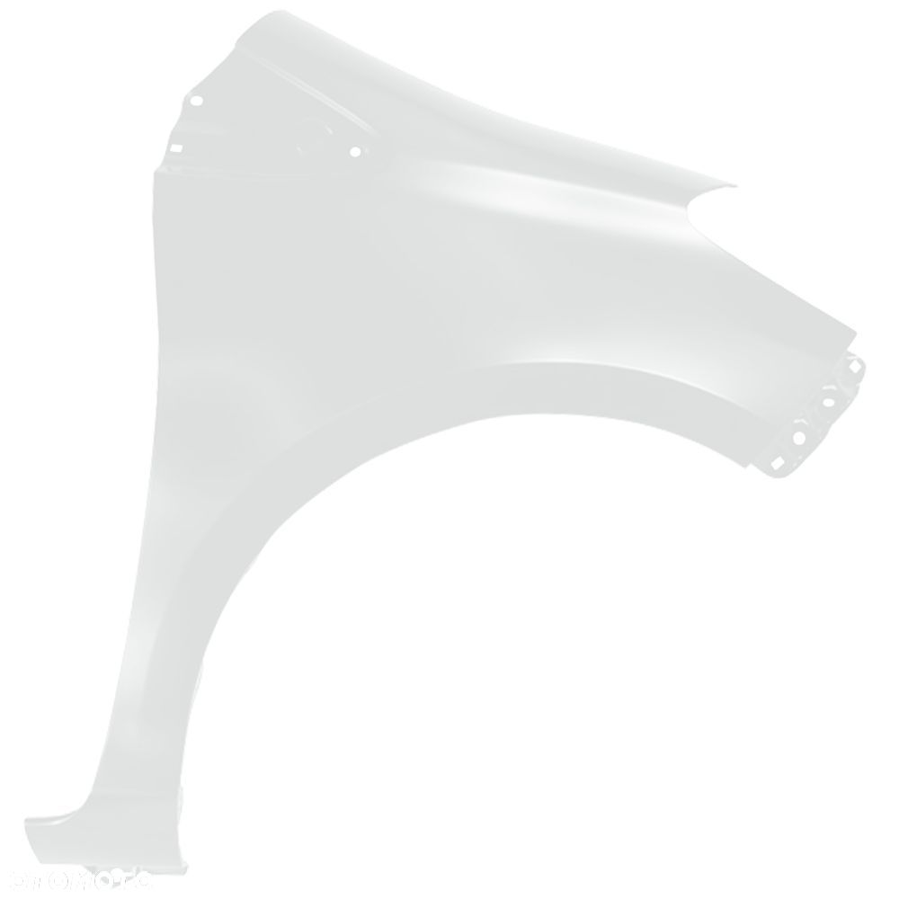 BLU Błotnik TOYOTA YARIS III 3 XP130 040 prawy biały 2011-2020 przód SuperWeiß SchneeWeiß - 2