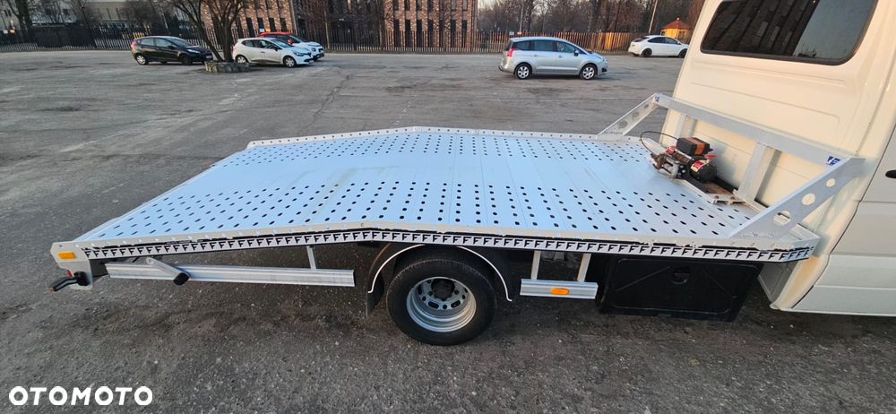 Volkswagen Crafter Dubel Blizniak Hak 3.5t Aluminiowy najazd - 7