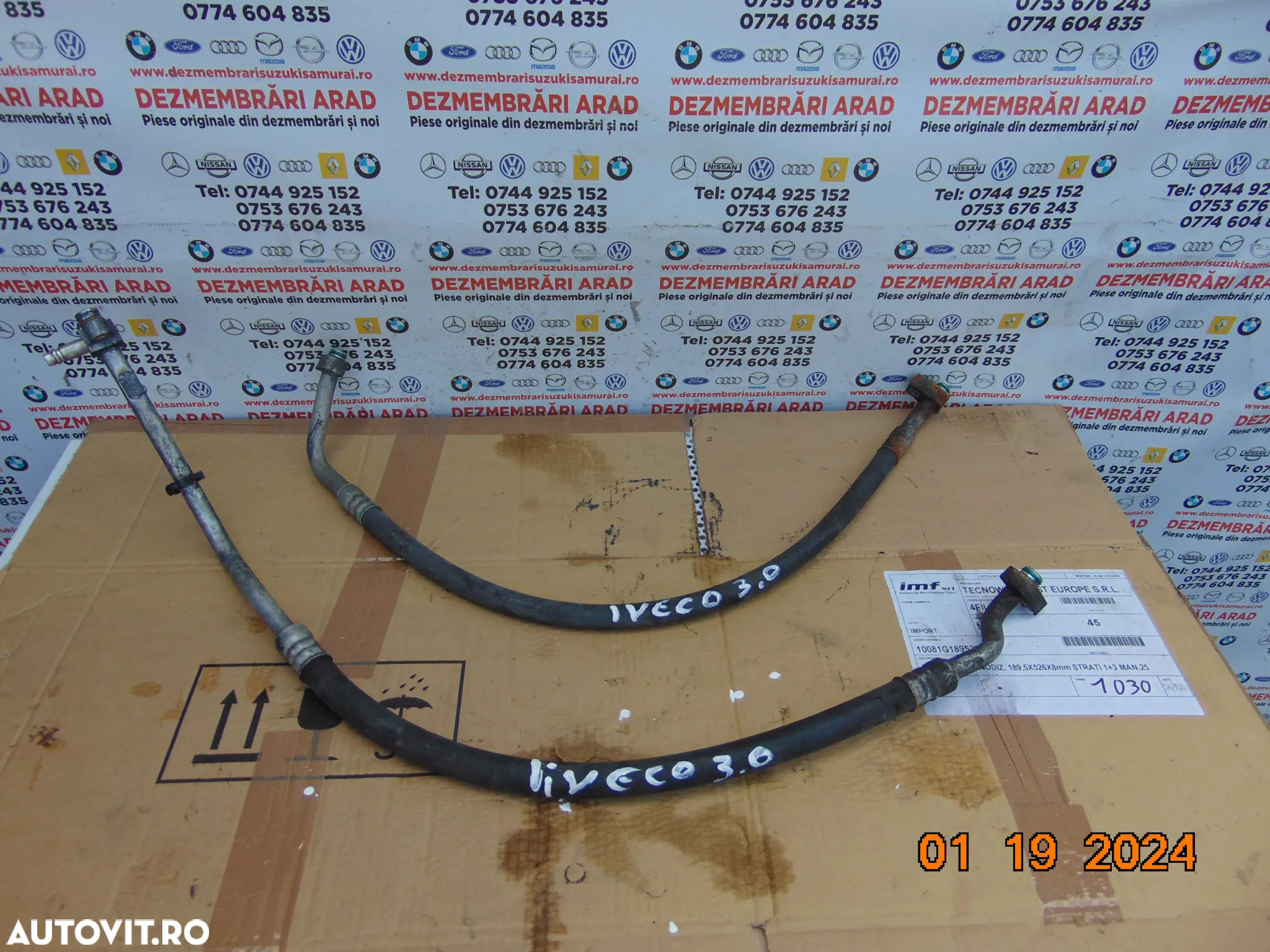 Conducta clima Iveco Dailly 3.0 conducte clima ac iveco Daily 3,0 - 2