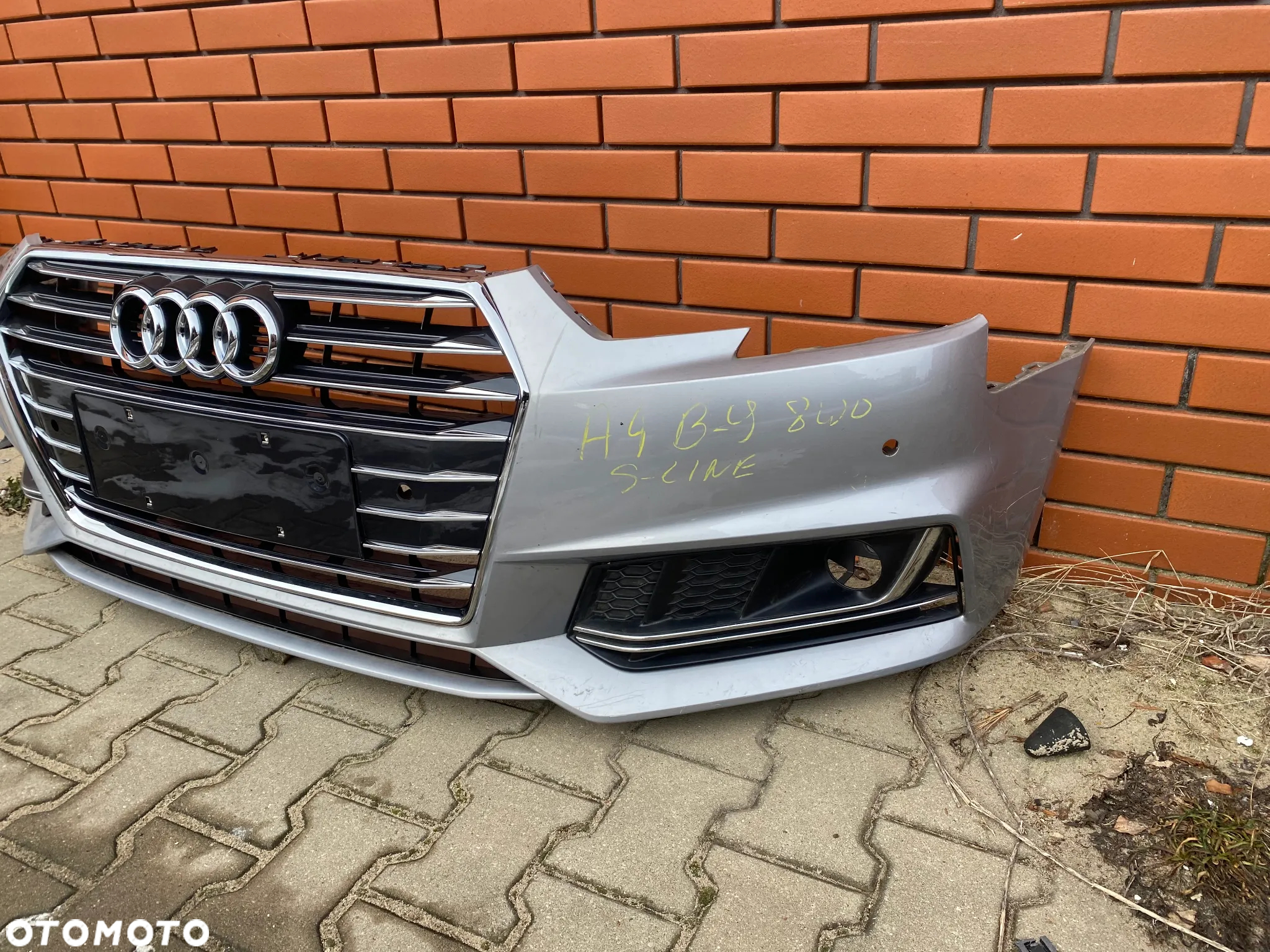 ZDERZAK AUDI A4 2015- S LINE - 2