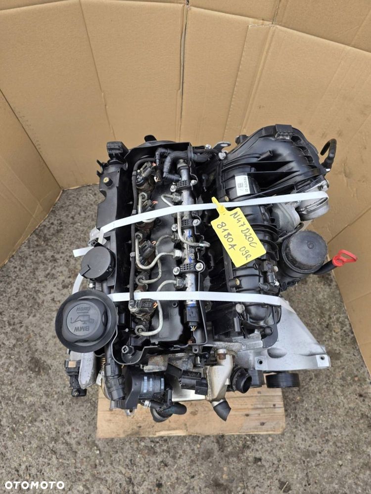 silnik kompletny bmw e60 e90 e87 2.0d 143km n47d20c nr mag 8180a - 2