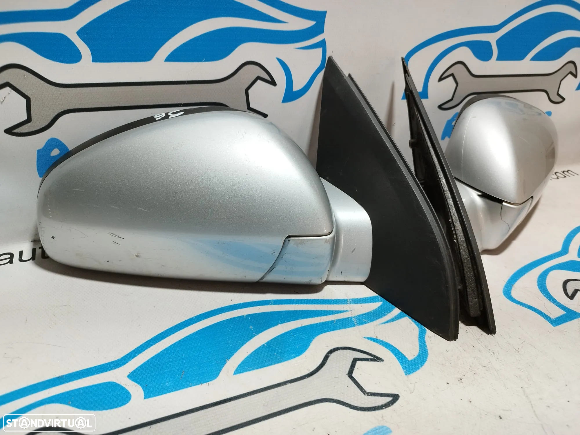 ESPELHO RETROVISOR ESQUERDO DIREITO OPEL VECTRA C GM24436145 24436145 GM24436147 24436147 OPEL SIGNUM ELETRICO AQUECIDO ESPELHOS RETROVISORES - 6