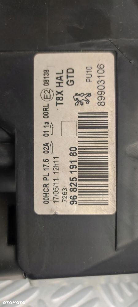 9682519180 reflektor lampa lewa lewy przód przednia PEUGEOT 3008 5008 EURO - 6