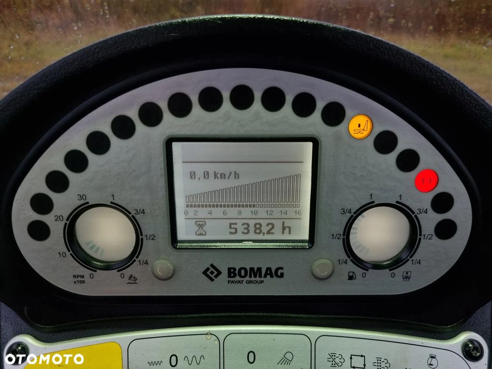 Bomag Walec Terenowy 8 ton BOMAG BW177 D-5 Import Norwegia 2018r 538 Mtg silnik Kubota 4cyl. Nie różni się od Nowego z salonu! Klima serwisy w Dekra Zero zniszczeń IGŁA !! - 32