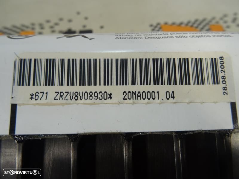 Airbag De Passageiro Volkswagen Jetta Iii (1K2)  20Ma0001 / 20Ma000104 - 7