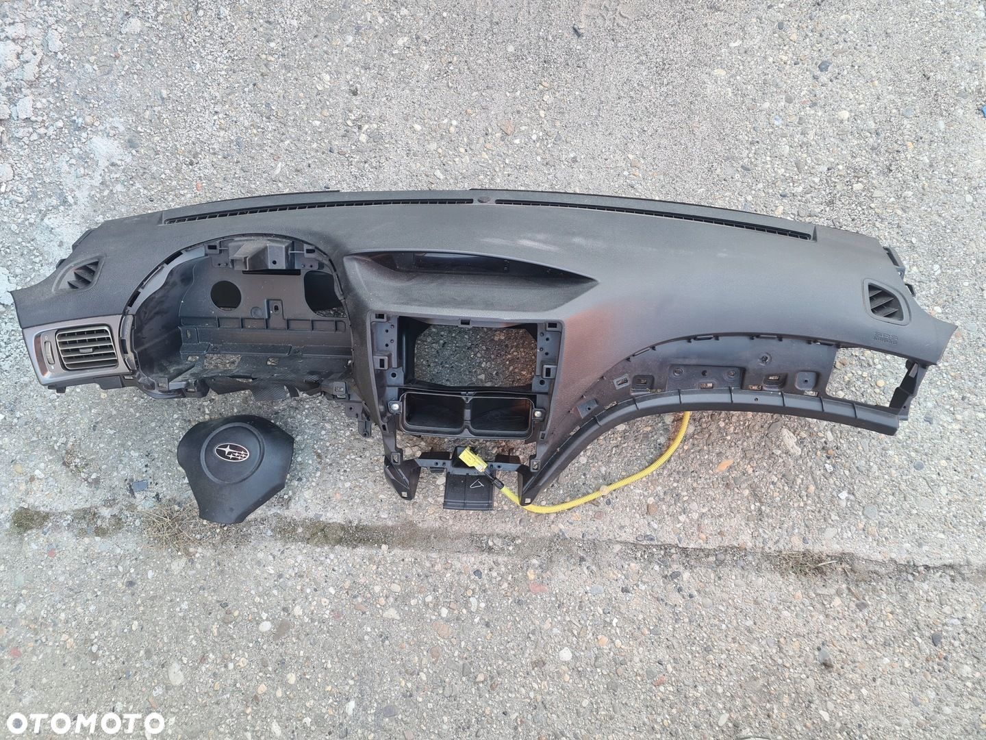 Kokpit konsola deska rozdzielcza poduszki airbag Subaru Impreza GH - 1