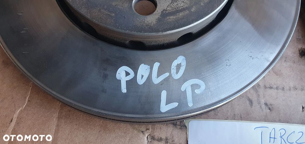 Tarcze hamulcowe klocki przód przednie VW Polo V 6R - 7