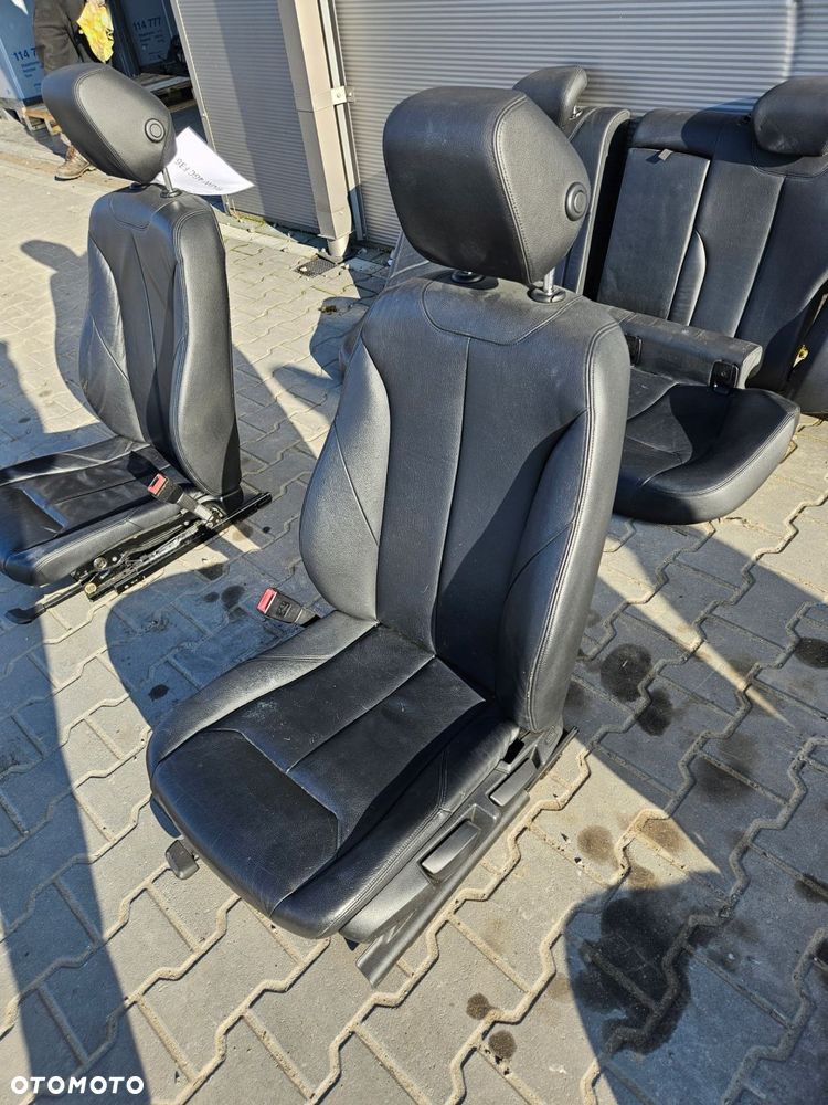 bmw 4 f36 fotele kanapa siedzisko tył skóra grzane - 2