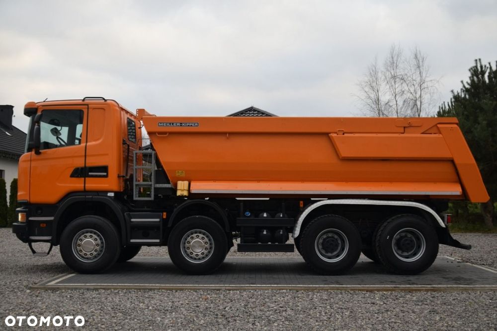 Scania G450 8x4 Meiller Kipper Hydroklapa - 9