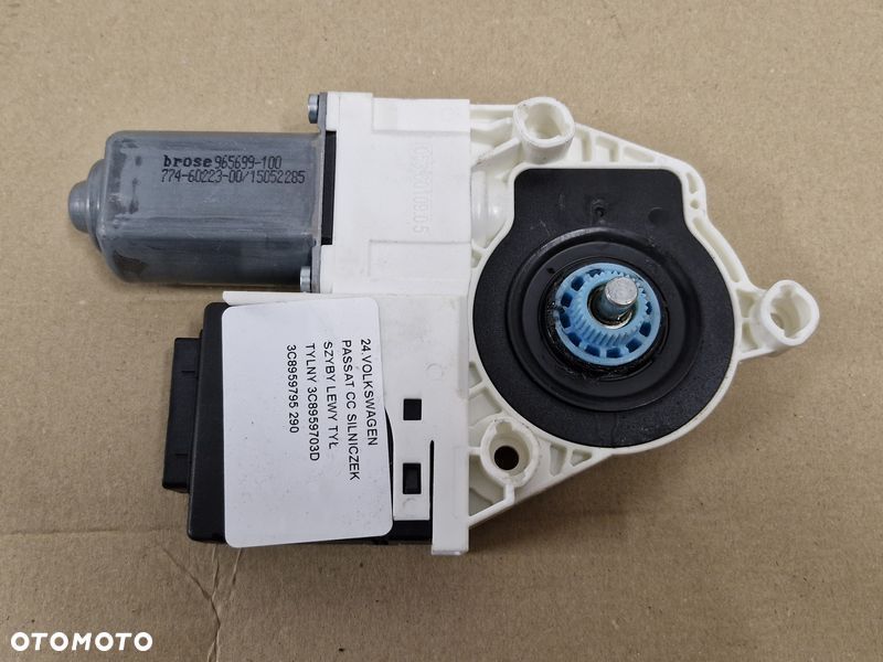 volkswagen passat cc silniczek szyby lewy tył tylny 3c8959703d 3c8959795 - 4