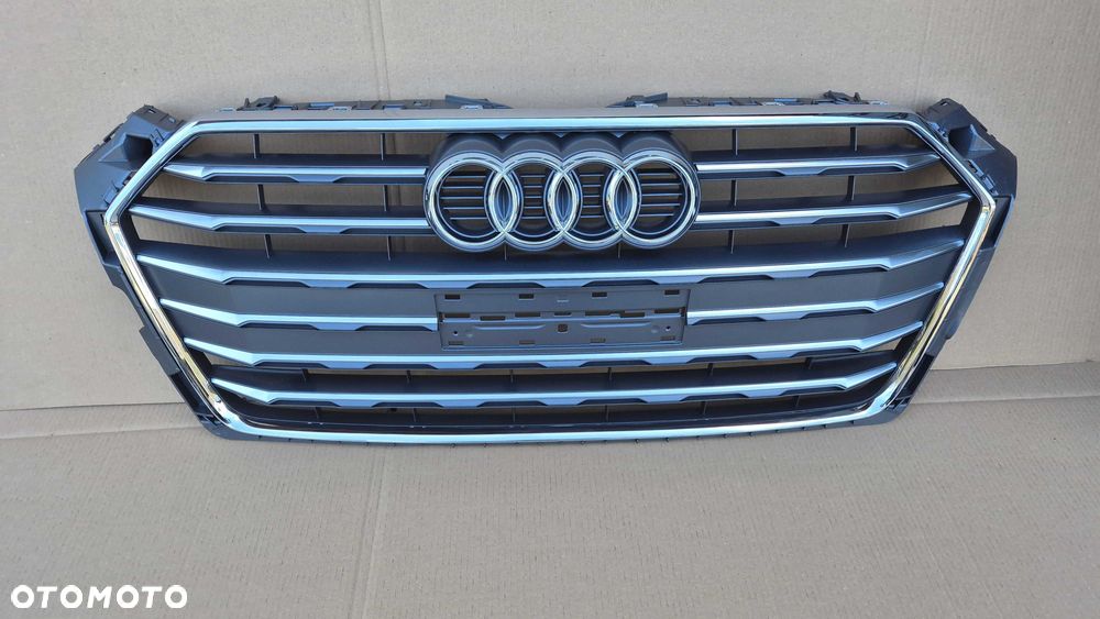 Atrapa chłodnicy GRILL Audi A5 B9 F5 8W6 2015-2019 CHROM OE 8W6853651AB R ORYG NEW - 2