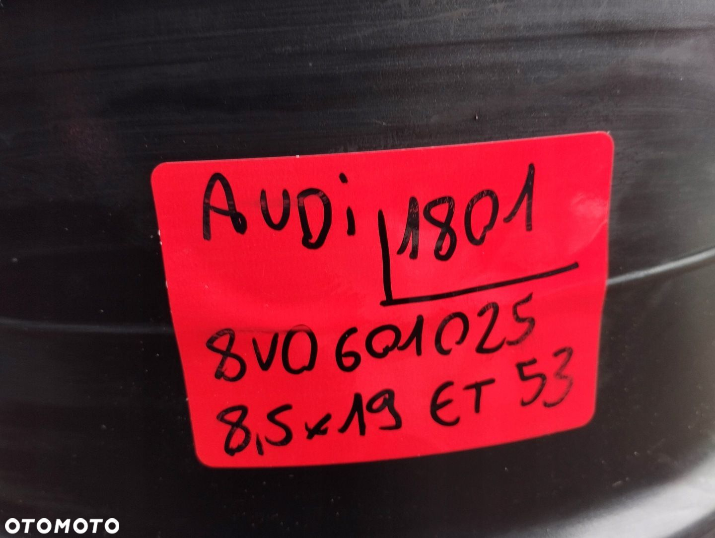 FELGA AUDI 8,5 X 19 ET 53 8V 8V0601025 1SZT - 3