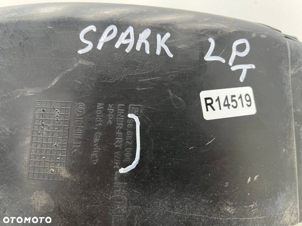Nadkole Chevrolet Spark 3 III M300 09-13r. LEWE  przednie ORYGINAL LEWY przód 96687066 - 6