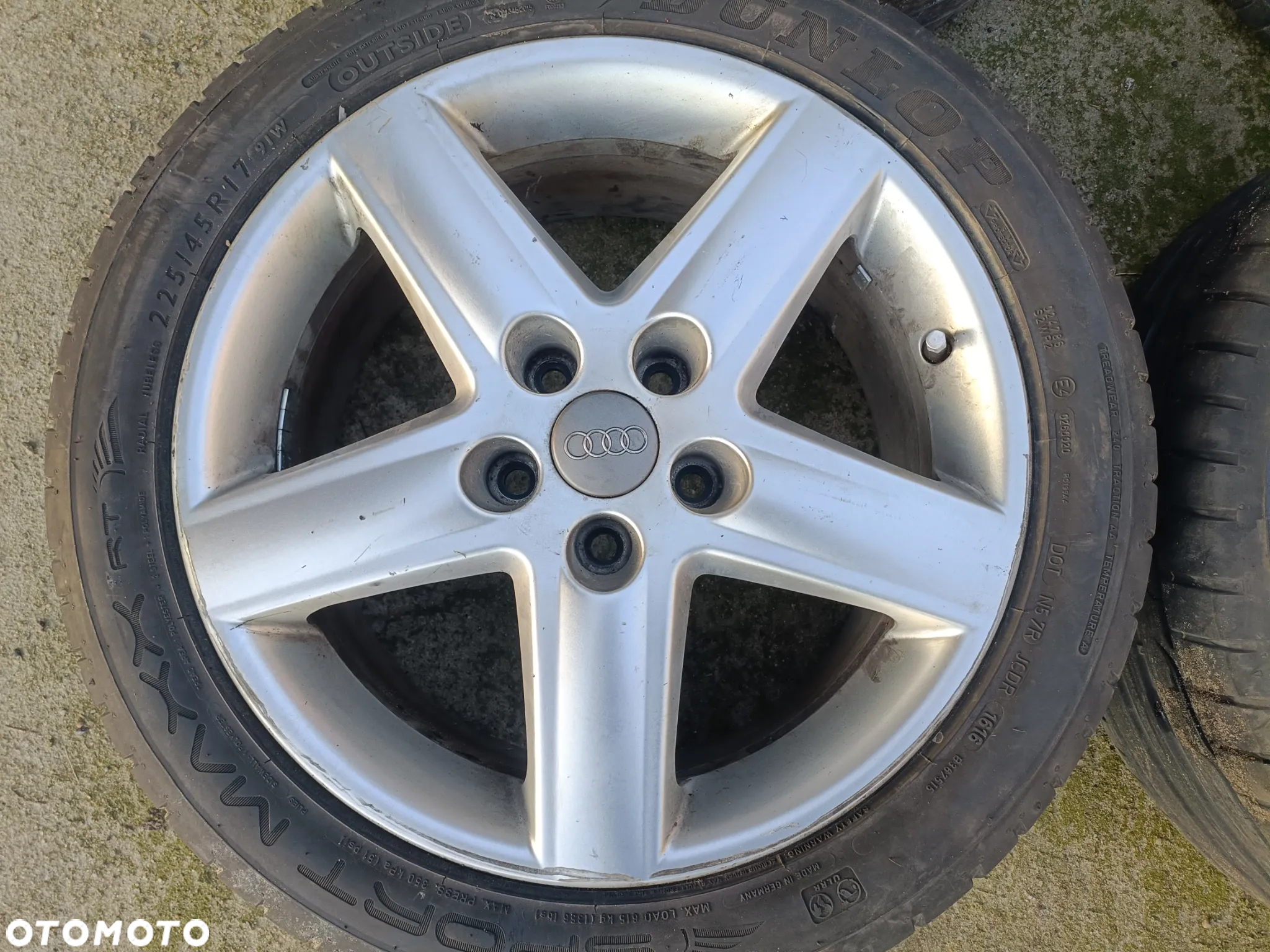 KOŁA ALUMINIOWE AUDI 17" - 2