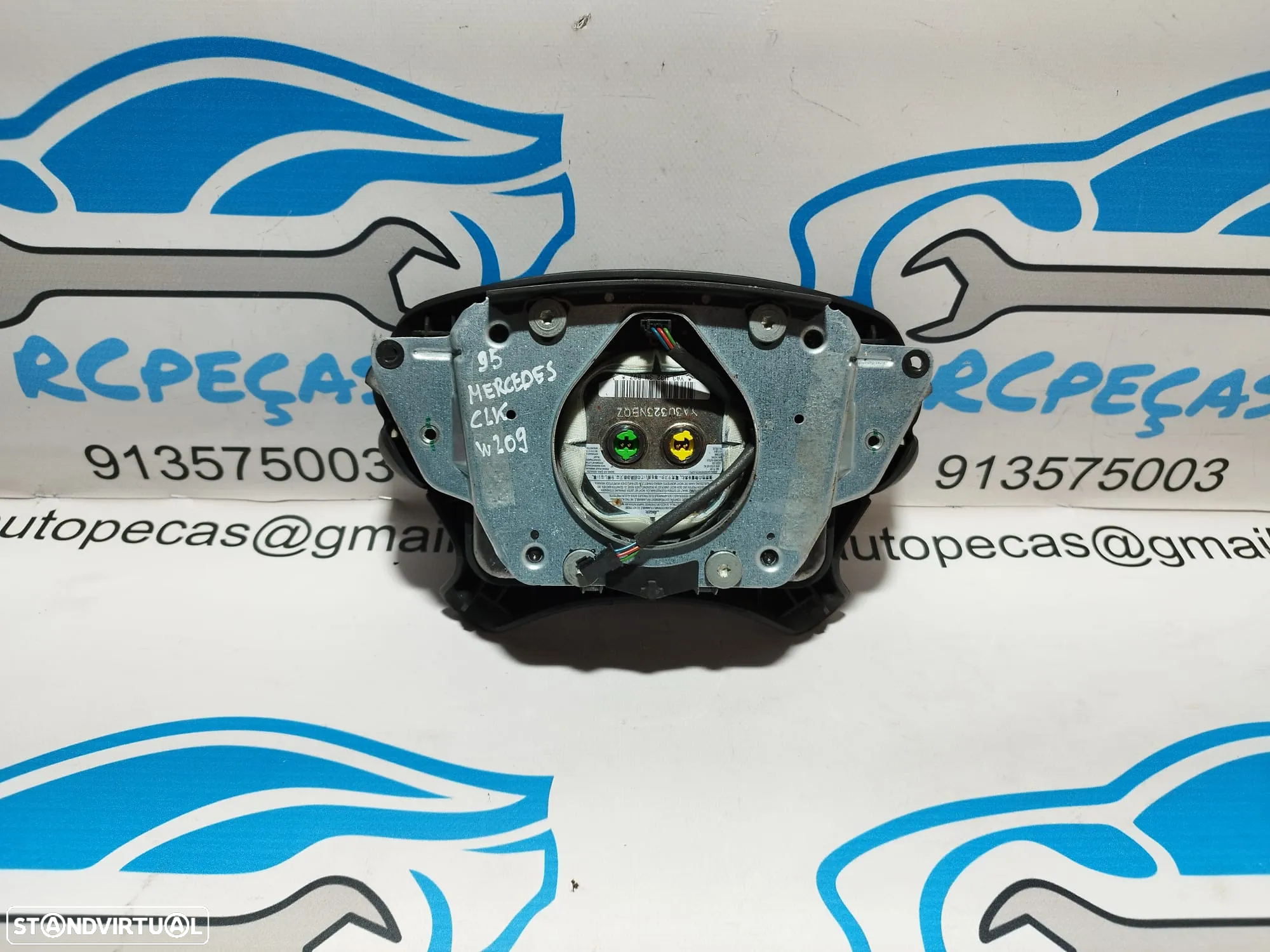AIRBAG AIRBAGS  VOLANTE MULTIFUNÇÕES MERCEDES-BENZ CLK (C209) CLK 320 (209.365) 23046013038J09 - 7