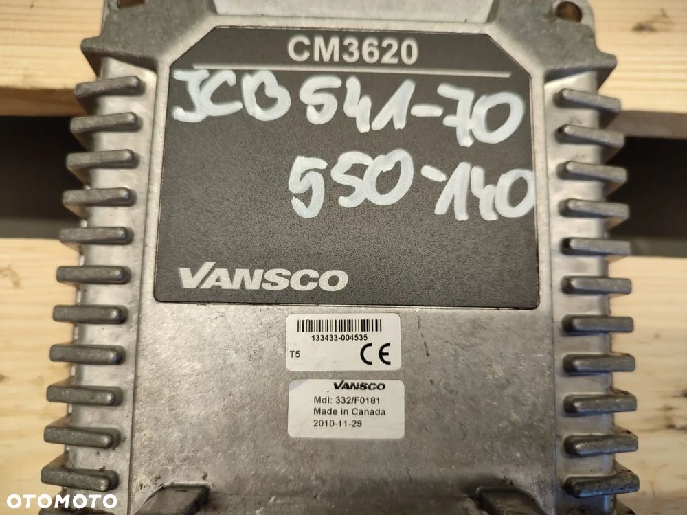 Sterownik 332/F0181 ECU Vansco CM3620 JCB 541-70 - 10
