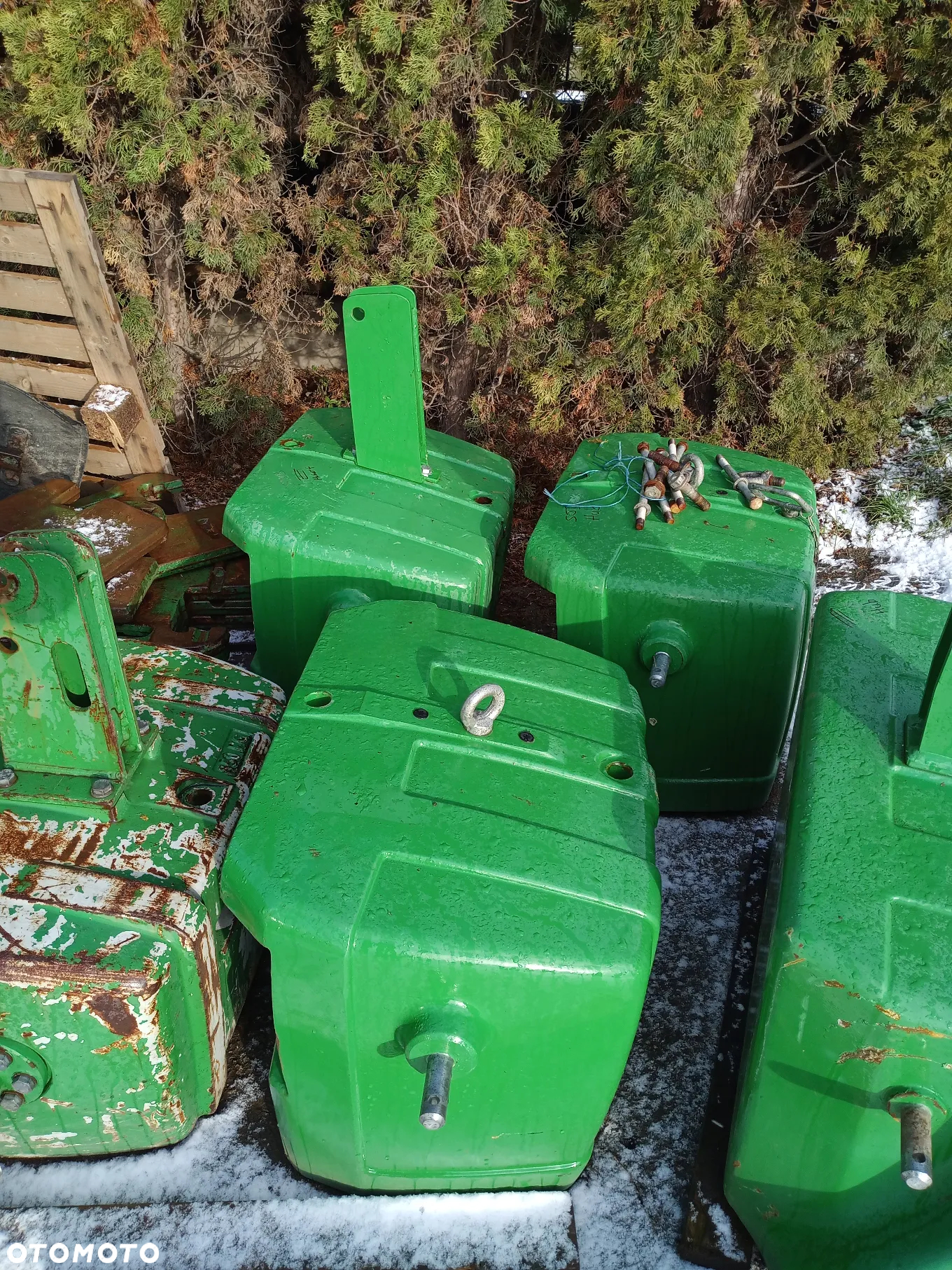 Obciążniki balast obciążnik w koła 2 x 900 JOHN DEERE  Ferguson Valtra - 19