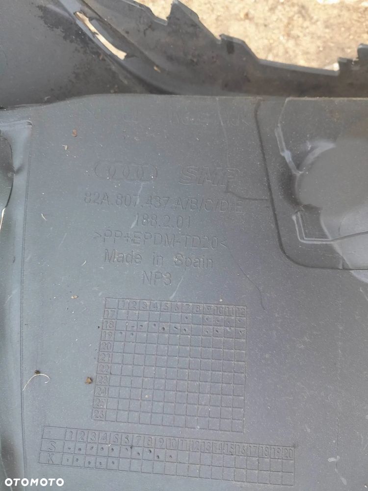 ZDERZAK PRZEDNI PRZÓD AUDI A1 S LINE 82A 82a807437 GRILL BARDZO ŁADNY - 10