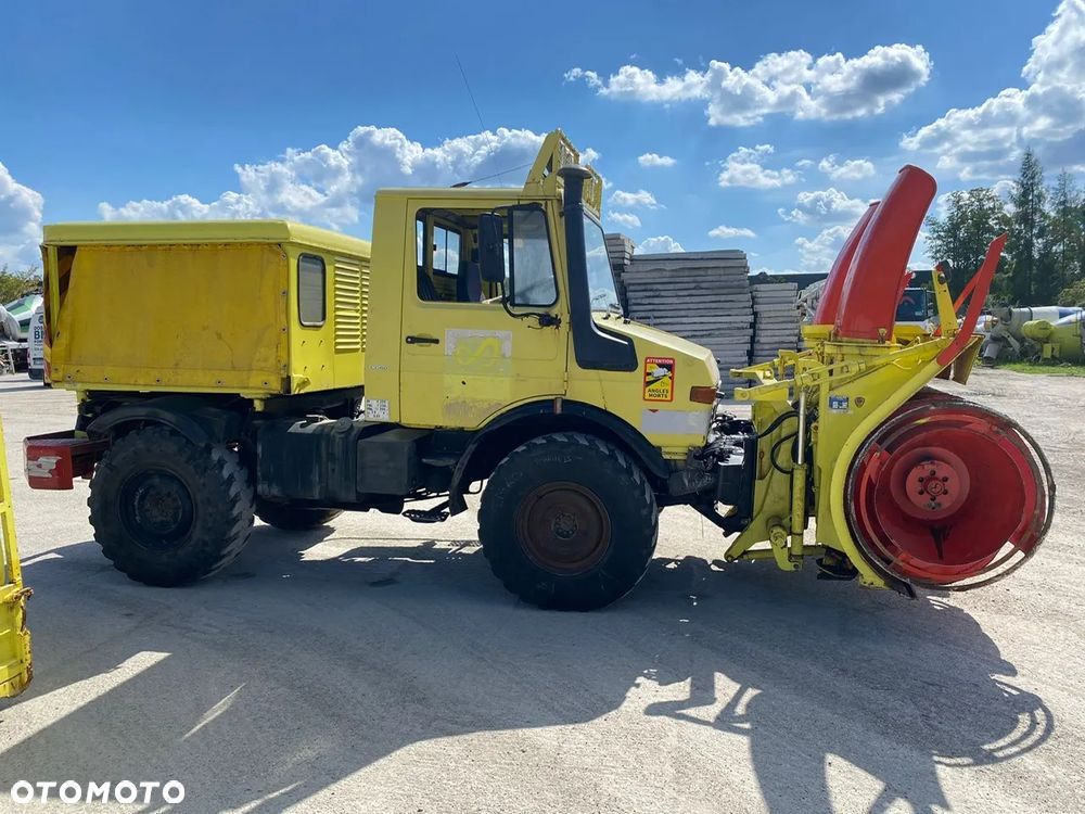 Unimog 1200 Odśnieżarka Wirnikowa / Wywrotka  / Akcja Zima - 9