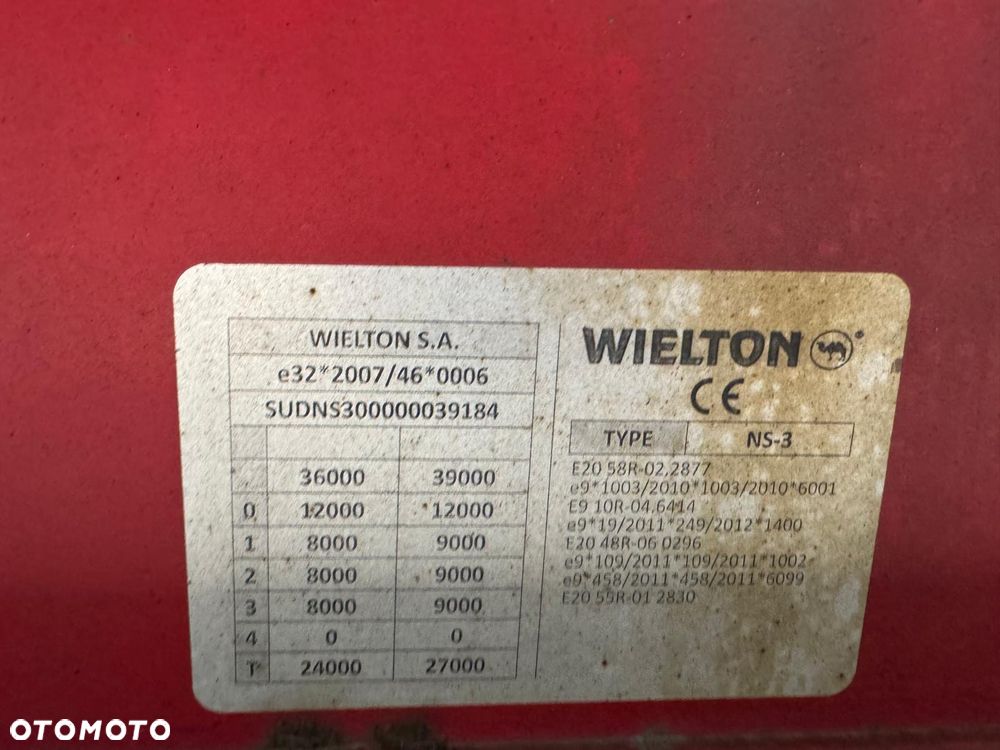Wielton NS-3 MEGA / PODNOSZONY DACH / COILMULDA !!! - 16